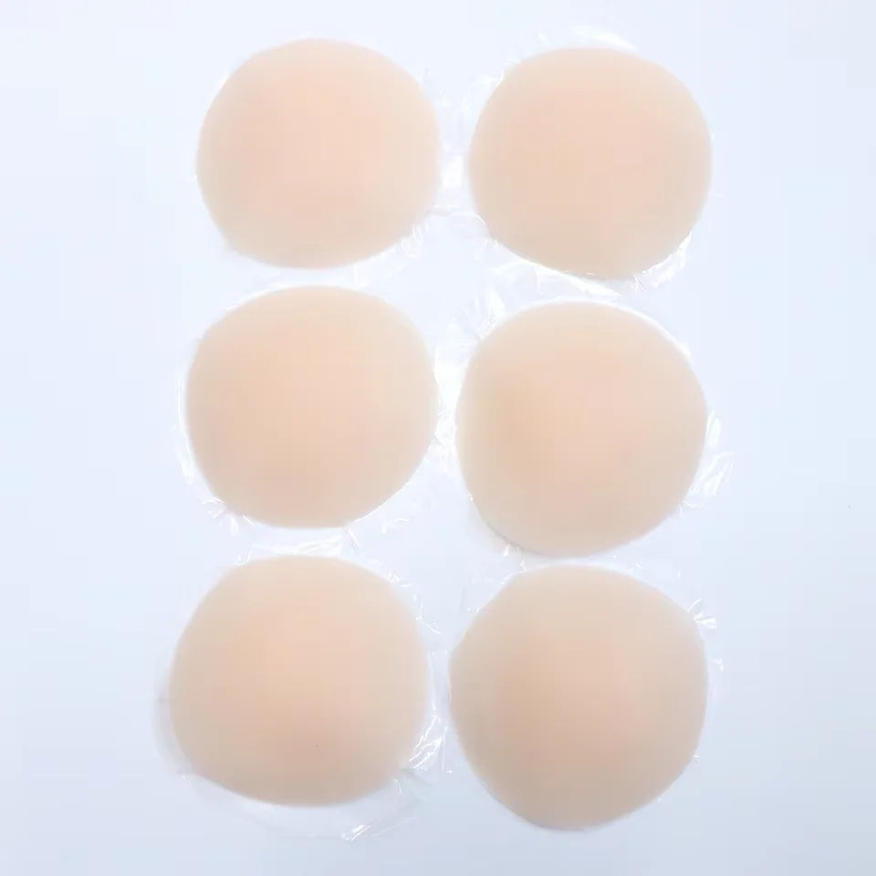 Adhesive Silicone Nipple Covers for Dresses | Invisible No-Show Coverage