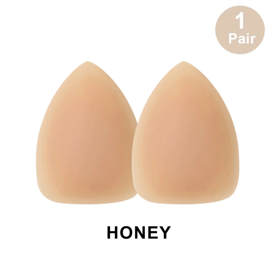 Triangle Adhesive Reusable Silicone Nipple Covers