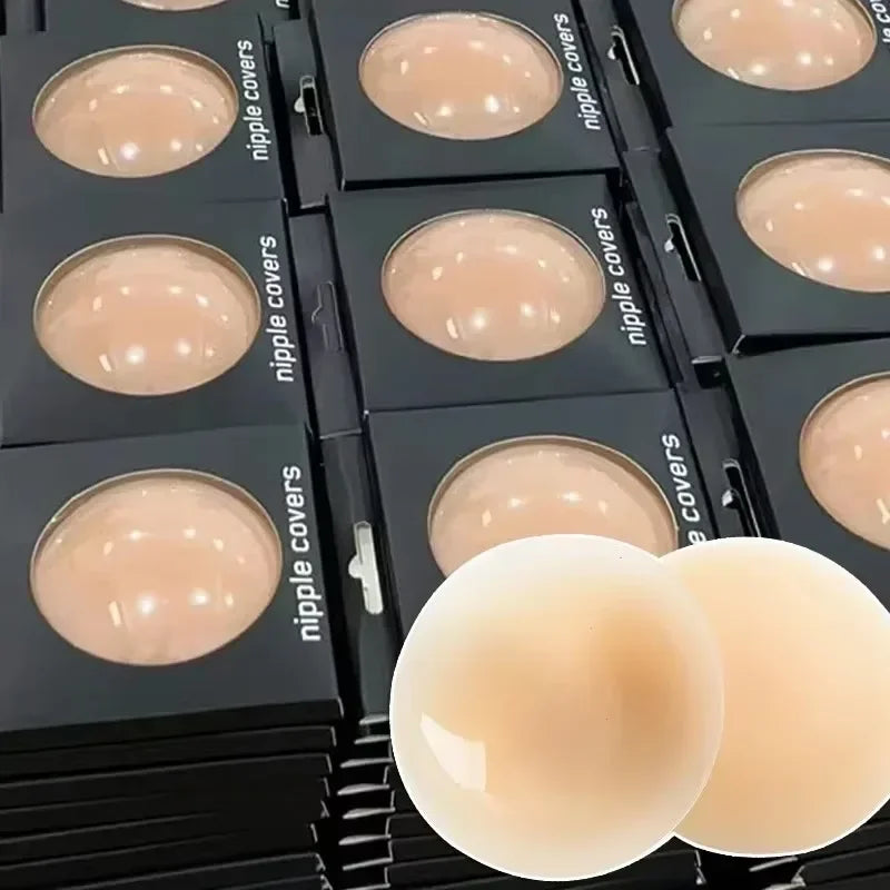 Large Size Reusable Silicone Nipple Covers Women | Extra Coverage Breast Petals