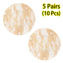 Fabric Nipple Covers Heart Cross and Star Shapes