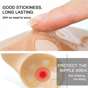 Strapless Push Up Rabbit Bra Pads