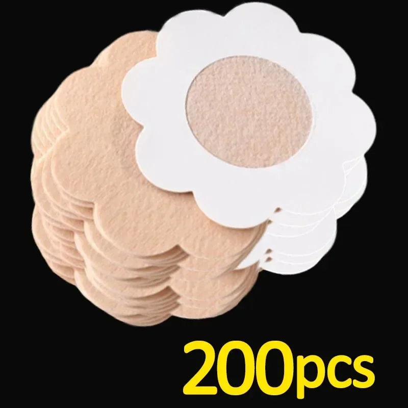 Disposable Adhesive Nipple Covers Bulk Pack | Single-Use Invisible Coverage