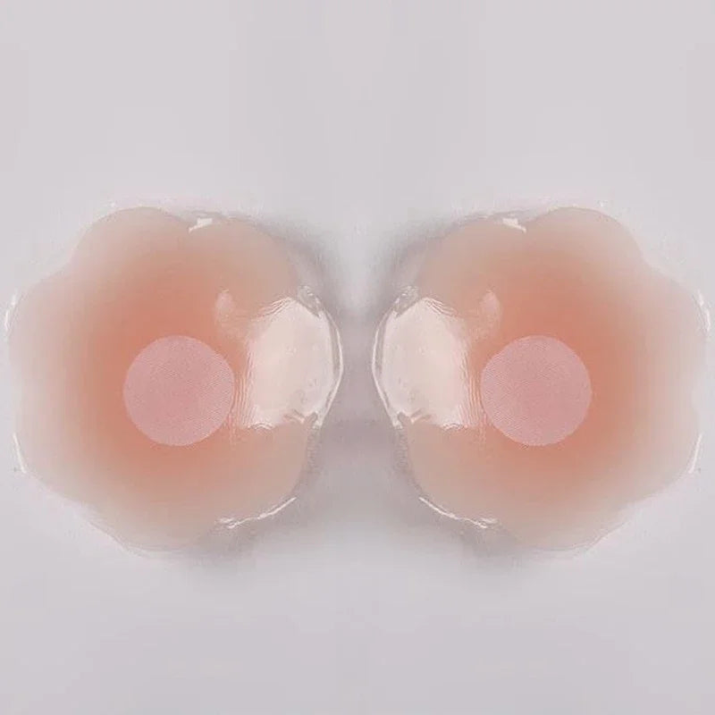 Reusable Silicone Breast Petal Bra Pads | Invisible No-Show Coverage