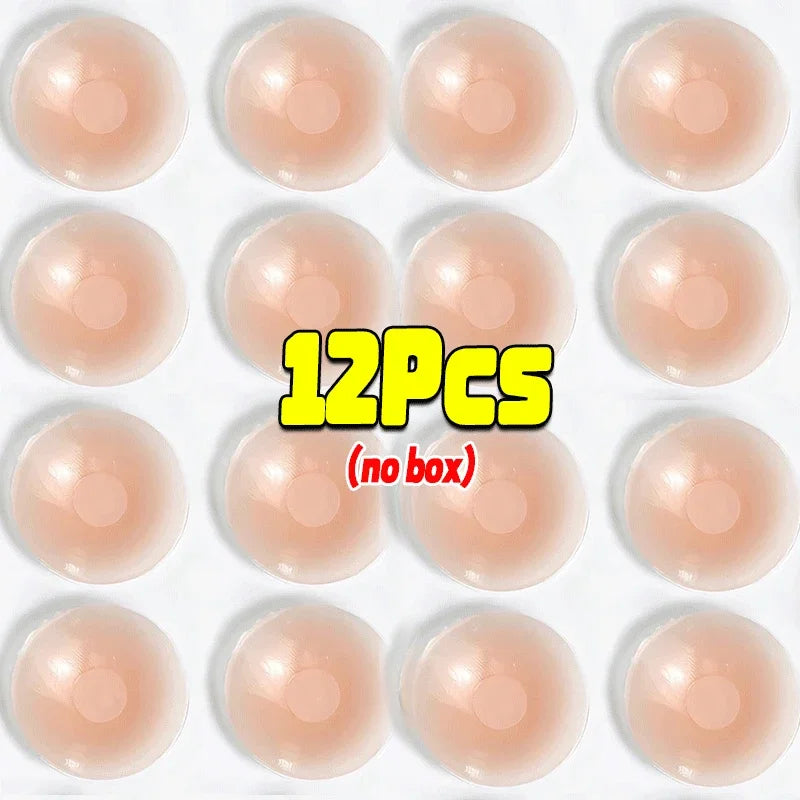 Reusable Invisible Breast Petals Strapless Bra | Silicone Nipple Covers Women