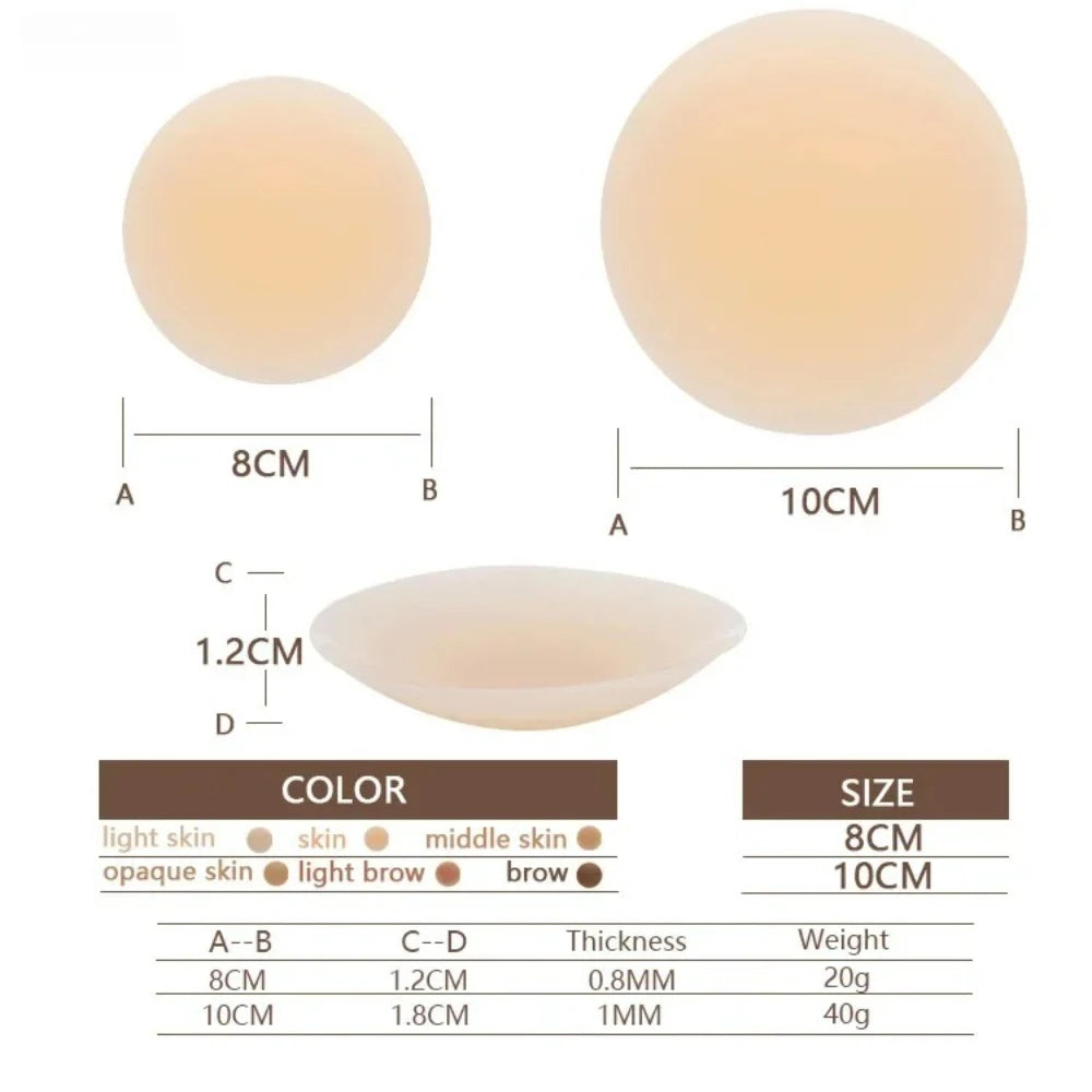 Invisible Lift Up Bra Pads Women | Silicone Push Up Adhesive Bra Inserts