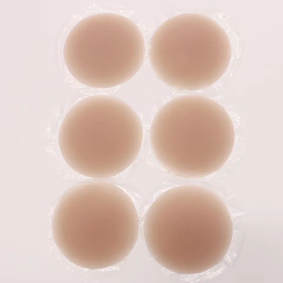 Adhesive Silicone Nipple Covers for Dresses | Invisible No-Show Coverage