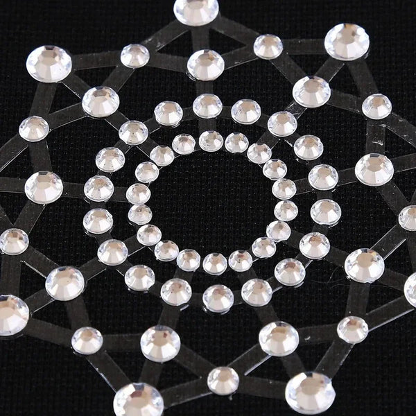 Rhinestone Adhesive Nipple Covers for Women