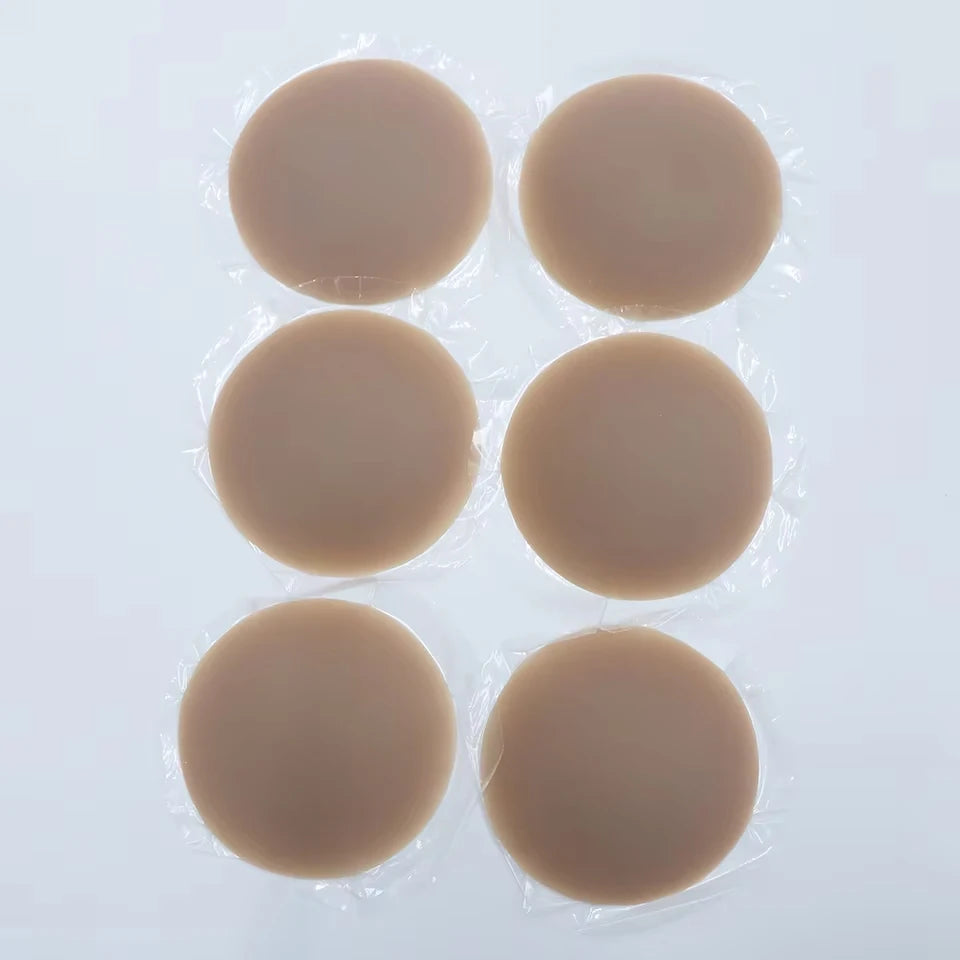 Adhesive Silicone Nipple Covers for Dresses | Invisible No-Show Coverage