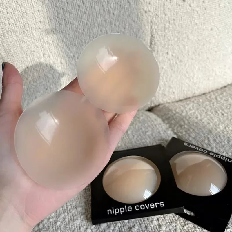 Large Size Reusable Silicone Nipple Covers Women | Extra Coverage Breast Petals