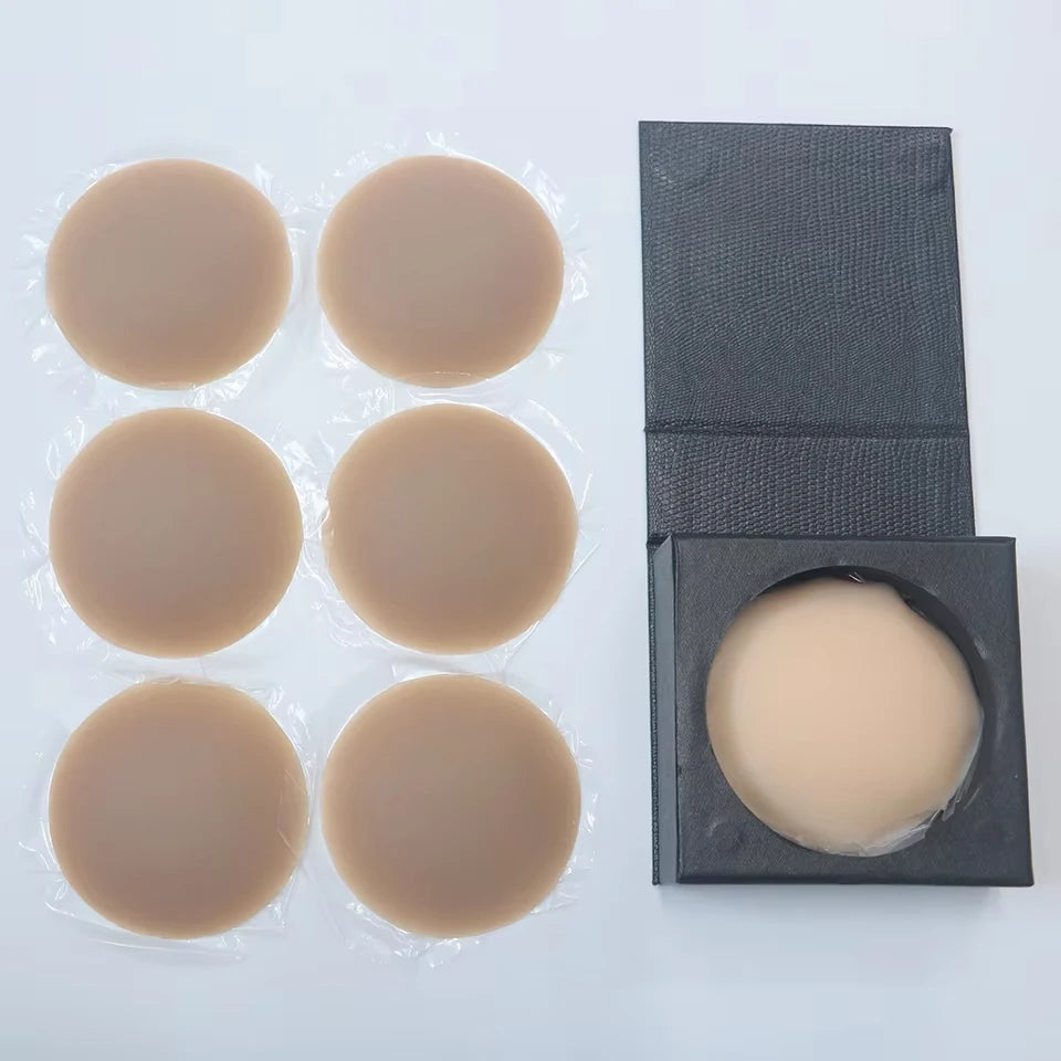 Adhesive Silicone Nipple Covers for Dresses | Invisible No-Show Coverage