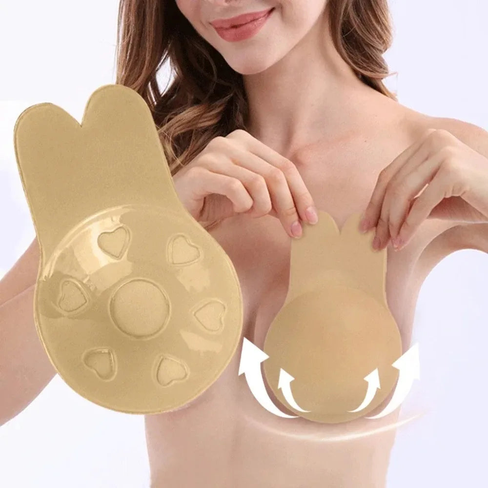 Strapless Push Up Rabbit Bra Pads | Lift & Shape Bra Inserts