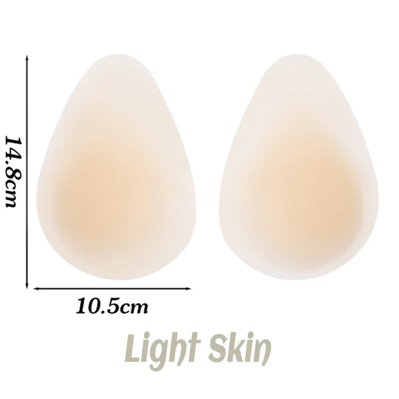 Ultra Thin Invisible Silicone Breast Covers | Waterproof Lift & Coverage