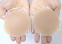 Round Adhesive Reusable Invisible Silicone Nipple Covers