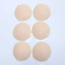Round Adhesive Reusable Invisible Silicone Nipple Covers