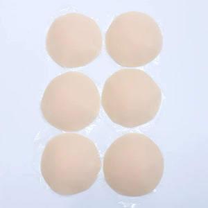 Round Adhesive Reusable Invisible Silicone Nipple Covers