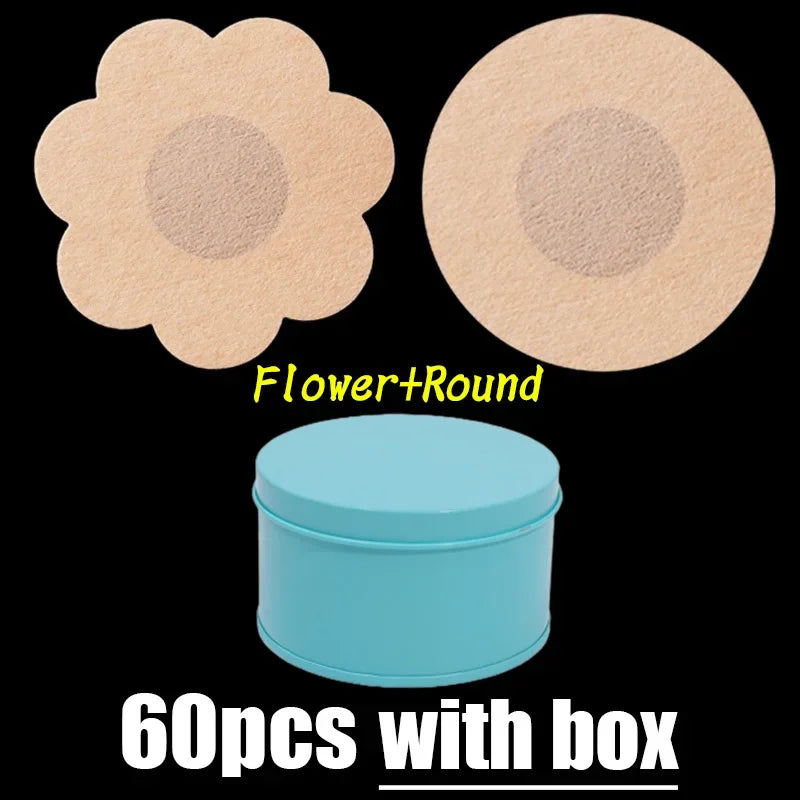 Disposable Breast Lift Nipple Covers Pack | Invisible Single-Use Coverage