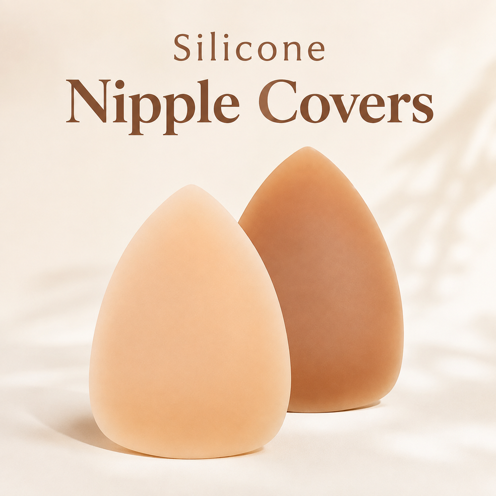 Triangle Adhesive Reusable Silicone Nipple Covers